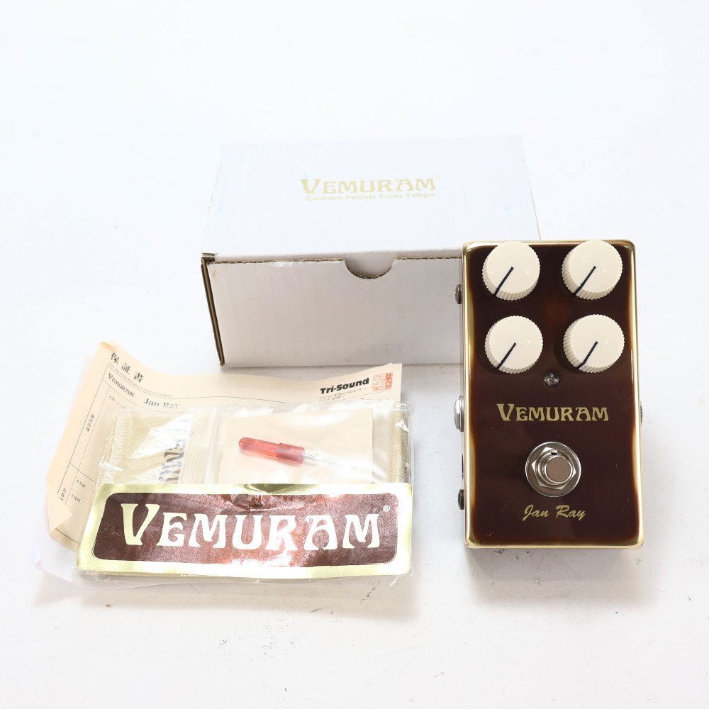 【中古】 VEMURAM Jan Ray オーバードライブ エフェクター ヴェムラム ベムラム ジャンレイ