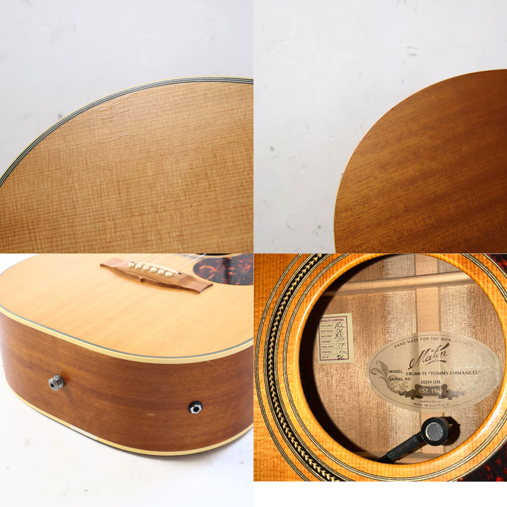 【中古】 アコースティックギター Maton EBG808TE Tommy Emmanuel Signature Model メイトン AP5 PROプリアンプ搭載 エレアコ トミー・エマニュエル 傷