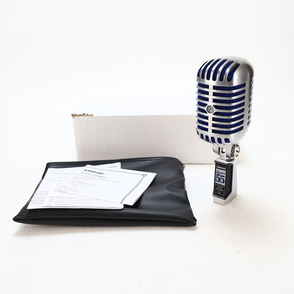 【中古】 マイク ガイコツマイク SHURE シュア SUPER 55 ボーカル用ガイコツマイク SUPER55 スーパー55 シュアー