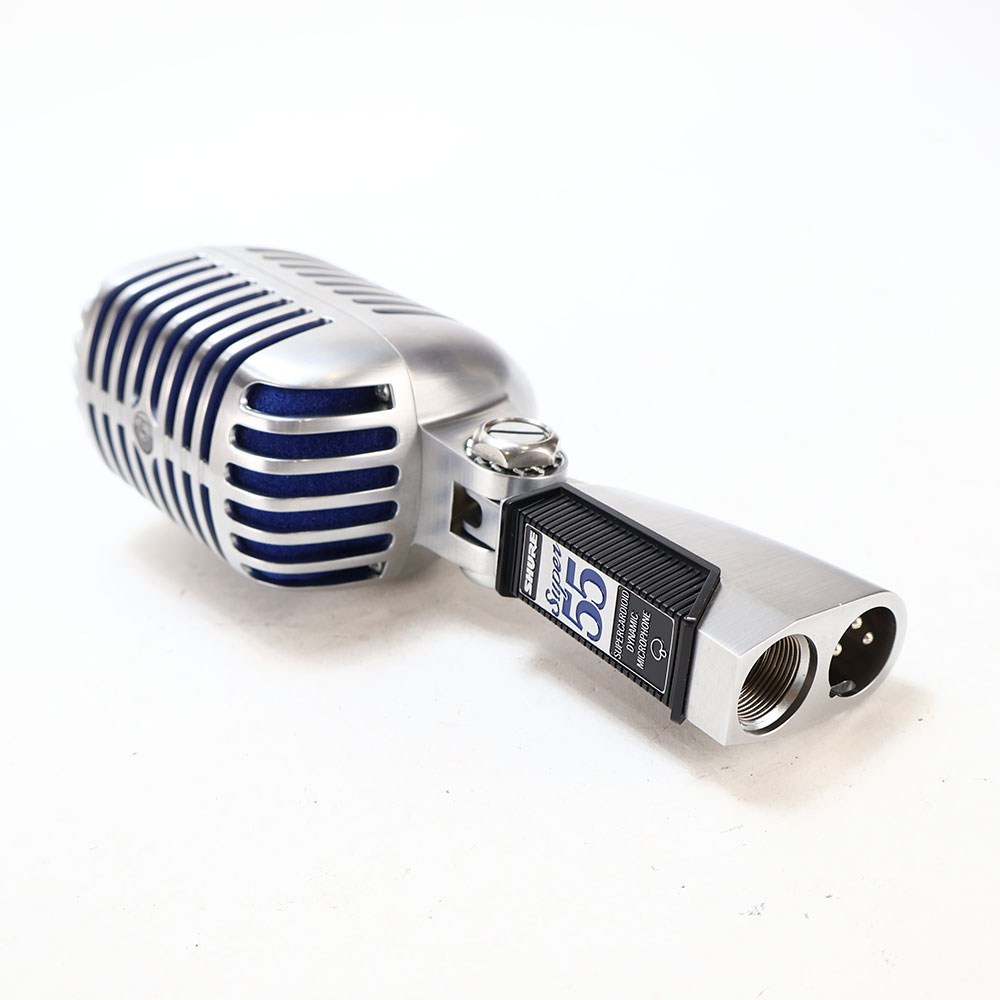 【中古】 マイク ガイコツマイク SHURE シュア SUPER 55 ボーカル用ガイコツマイク SUPER55 スーパー55 シュアー 全t内