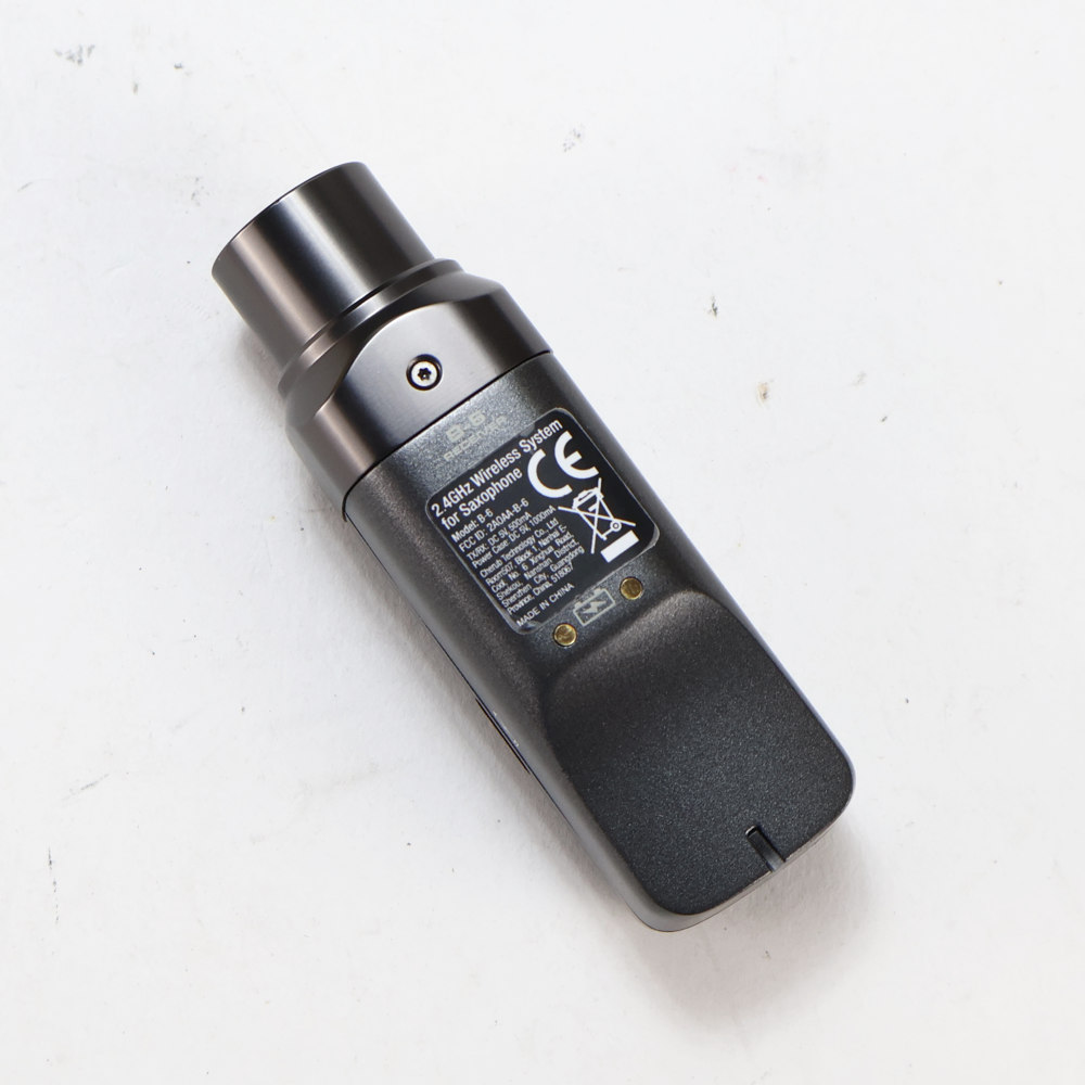 【中古】 NUX ニューエックス B-6 サックス用マイク 2.4GHz ワイヤレスシステム 裏面