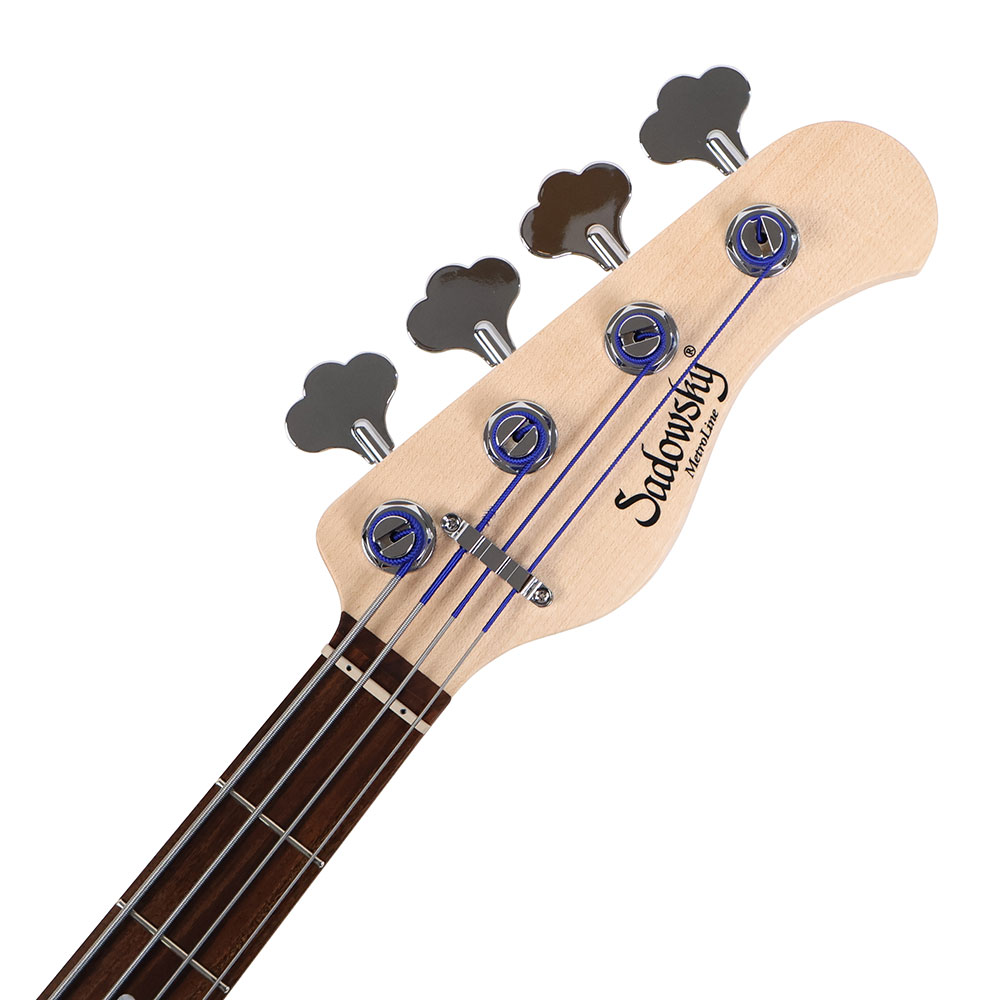 Sadowsky サドウスキー MetroLine ML21 VJ4 ALDER 4-String Solid Olympic White High Polish エレキベース ヘッド