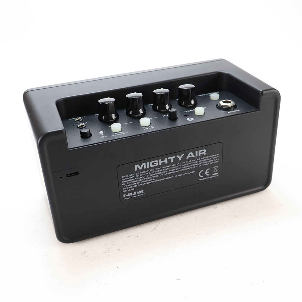 【中古】 小型ギターアンプ NUX ニューエックス Mighty Air ワイヤレス 小型ギターアンプ コンボ 背面