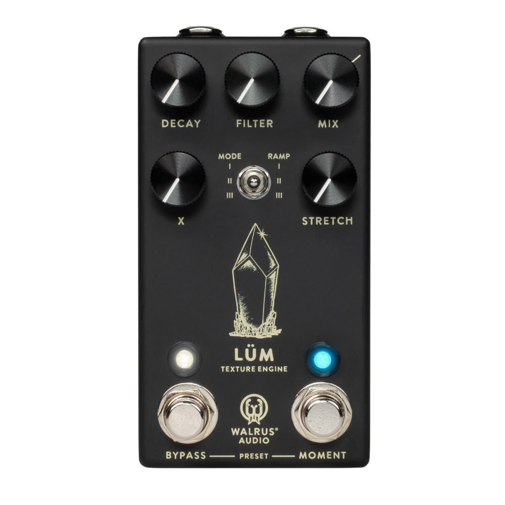 WALRUS AUDIO ウォルラスオーディオ WAL-LUM #BK Lum Texture Engine リバーブ ギターエフェクター