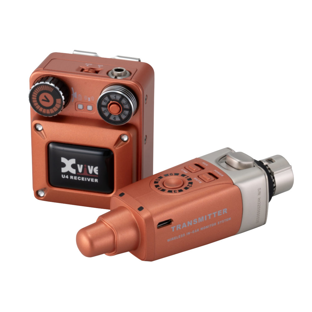 XVIVE XV-U4/OR U4 インイヤーモニター デジタルワイヤレスシステム 限定カラー Orange