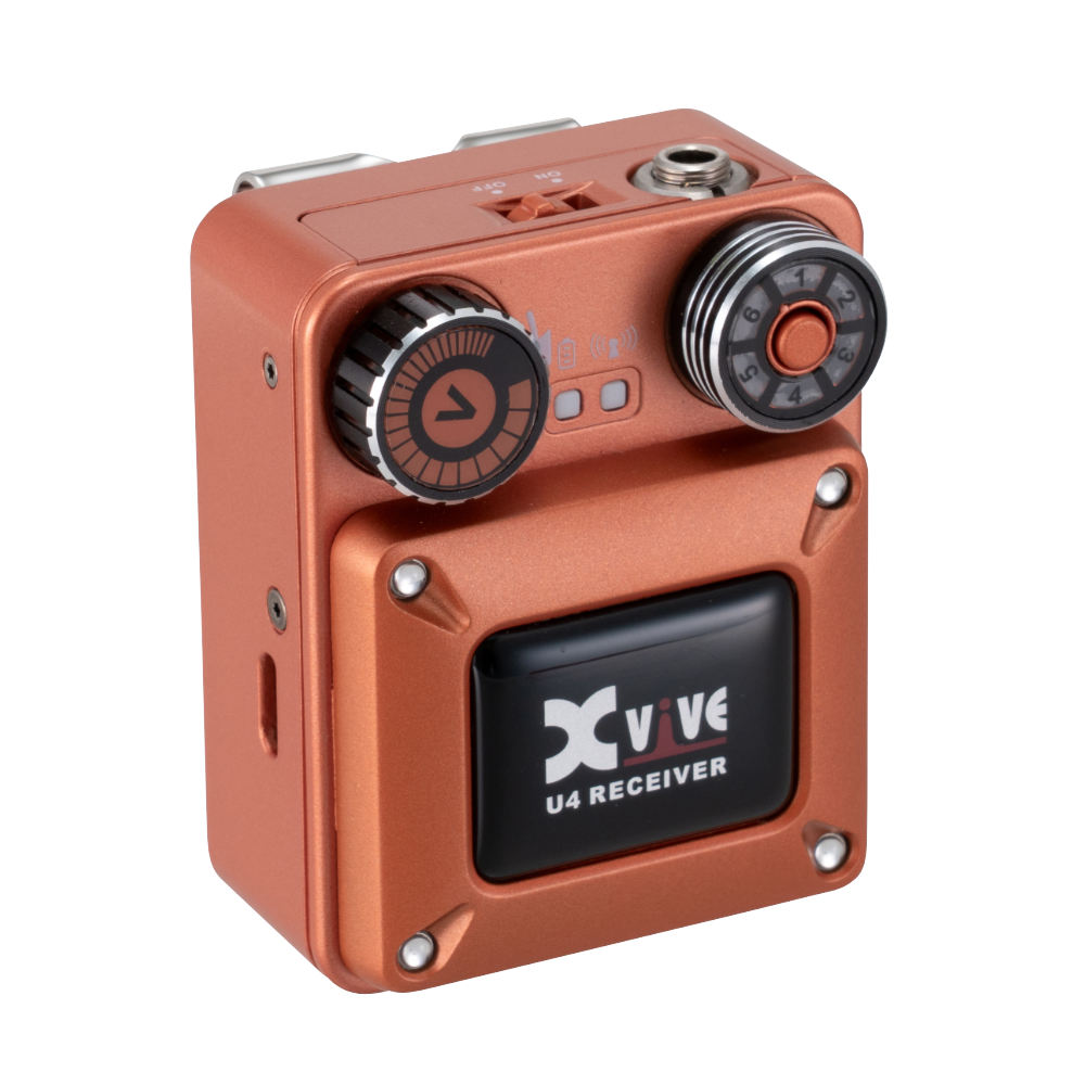 XVIVE XV-U4/OR U4 インイヤーモニター デジタルワイヤレスシステム 限定カラー Orange レシーバー画像2