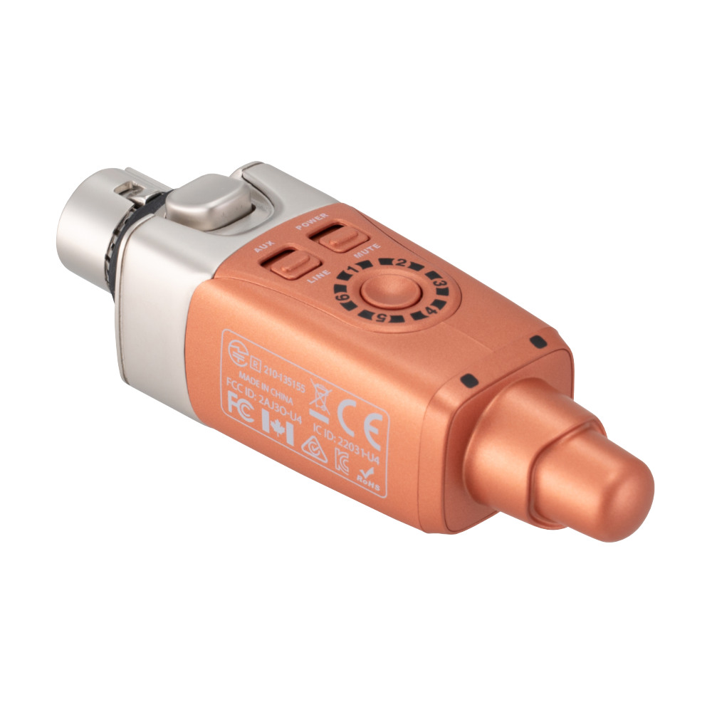 XVIVE XV-U4/OR U4 インイヤーモニター デジタルワイヤレスシステム 限定カラー Orange トランスミッター画像1
