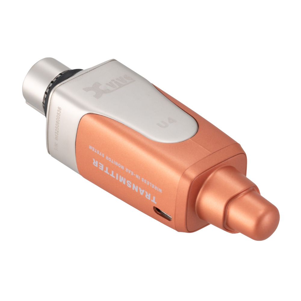 XVIVE XV-U4/OR U4 インイヤーモニター デジタルワイヤレスシステム 限定カラー Orange トランスミッター画像2