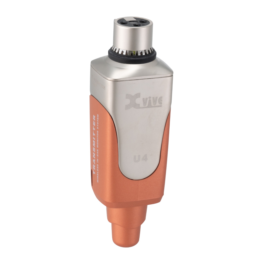XVIVE XV-U4/OR U4 インイヤーモニター デジタルワイヤレスシステム 限定カラー Orange トランスミッター画像4