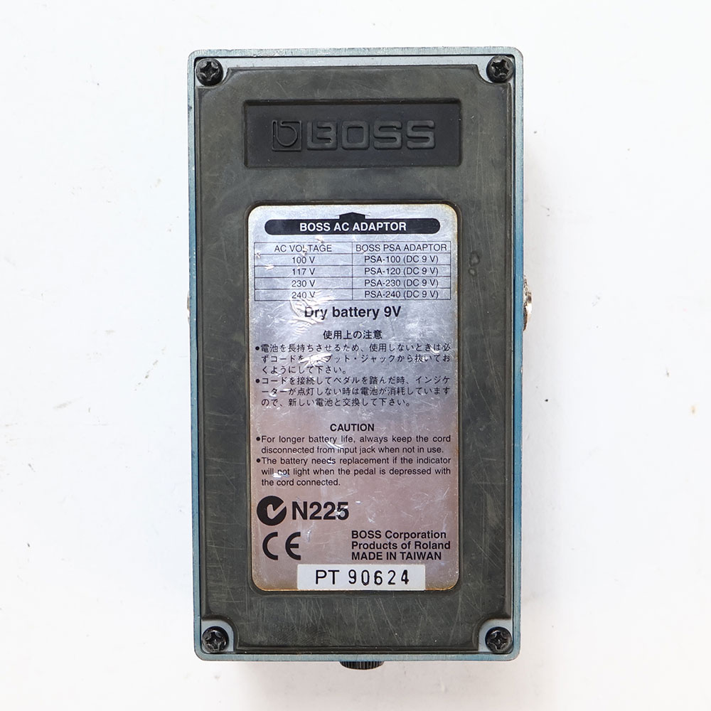 【中古】 ブルースドライバー エフェクター BOSS BD-2 Blues Driver ギターエフェクター オーバードライブ ブルドラ 裏面