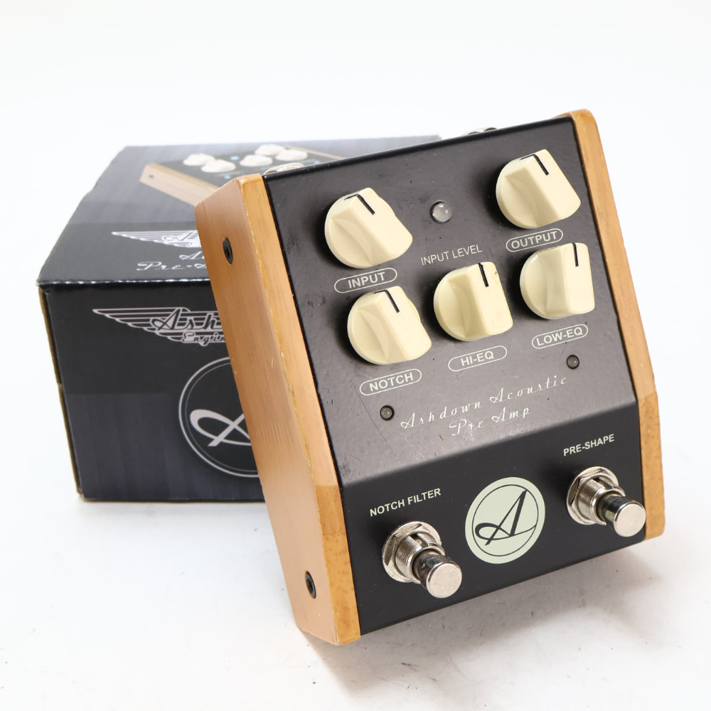 【中古】 アコースティック用プリアンプ ASHDOWN Acoustic PreAmp PEDAL