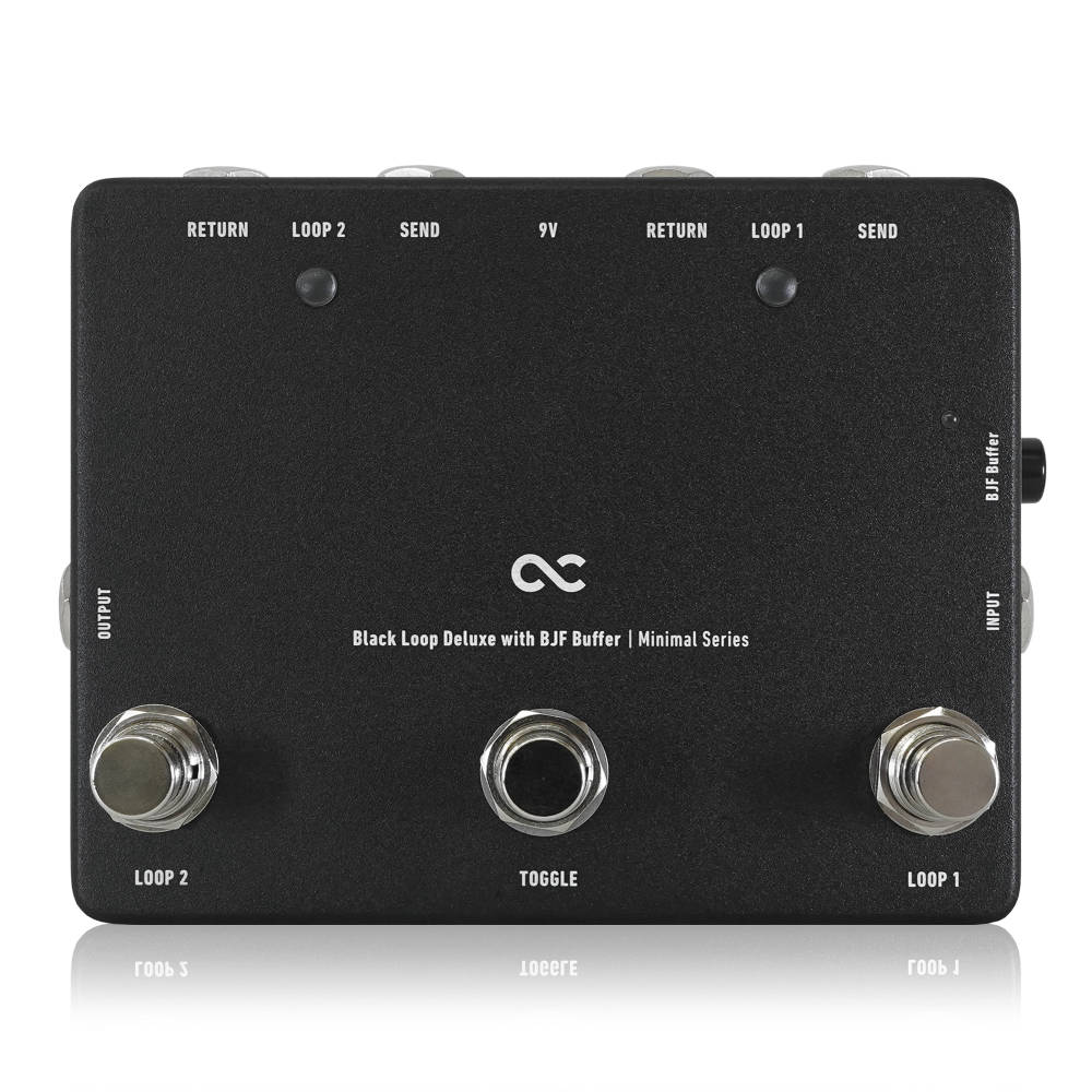 One Control ワンコントロール Minimal Series Black Loop Deluxe with BJF Buffer 2ループ スイッチャー