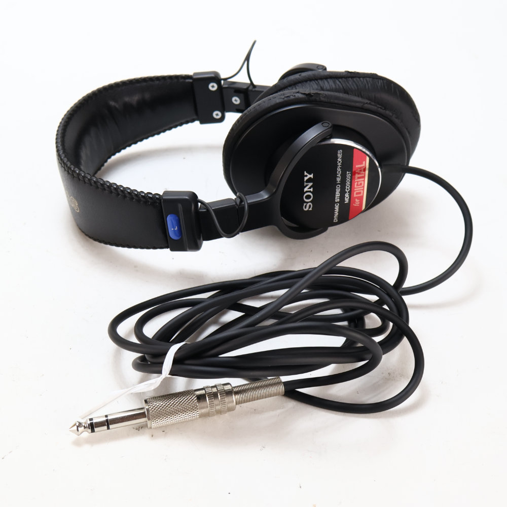 【中古】 ヘッドホン ソニー SONY MDR-CD900ST モニターヘッドホン 全体