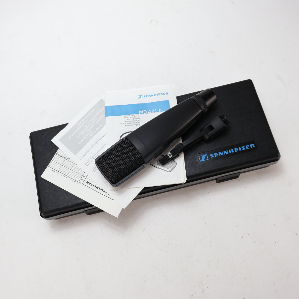 【中古】 SENNHEISER MD421-II カーディオイド型マイクロホン