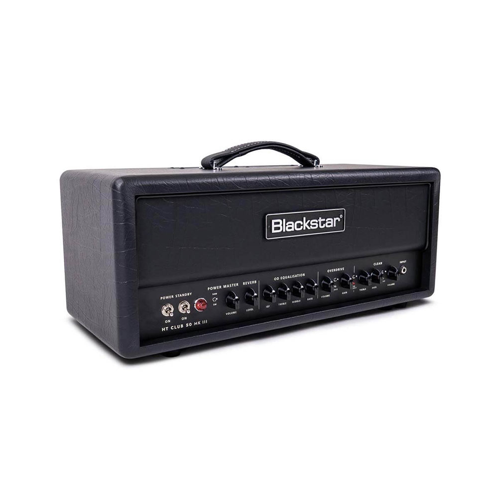 BLACKSTAR HT-CLUB 50H MKIII 50Wフルチューブアンプ ギターアンプヘッド EL34管2本 ブラックスター HTクラブヘッド 全体