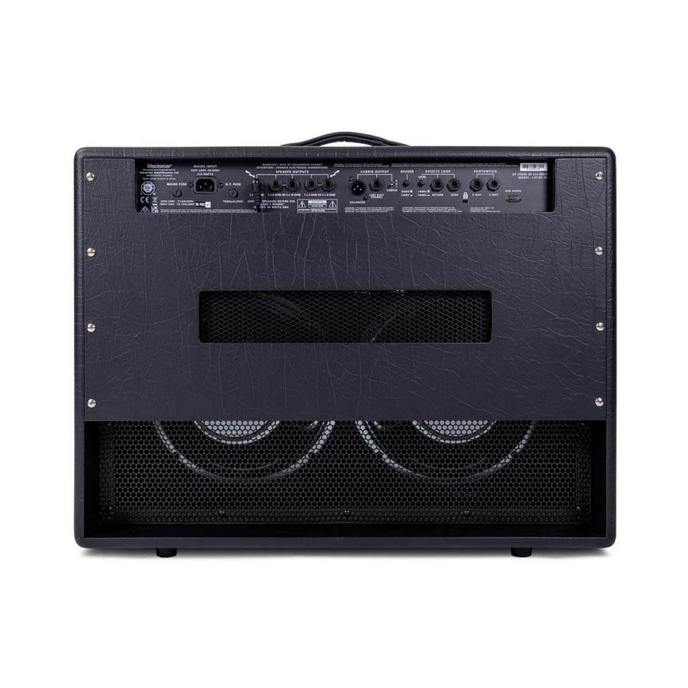 BLACKSTAR HT-STAGE 60 212 MKIII 60Wフルチューブアンプ EL34管2本 12インチスピーカー2発搭載 ブラックスター HTステージ 背面