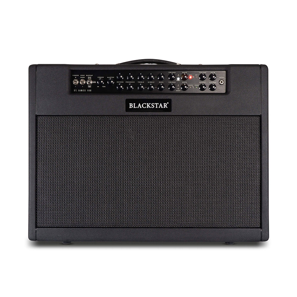 BLACKSTAR ST.JAMES 100 212 COMBO 100Wコンボ 12インチスピーカー2発搭載 6L6×2/EL34×2の真空管搭載 軽量 真空管アンプ ギターアンプ