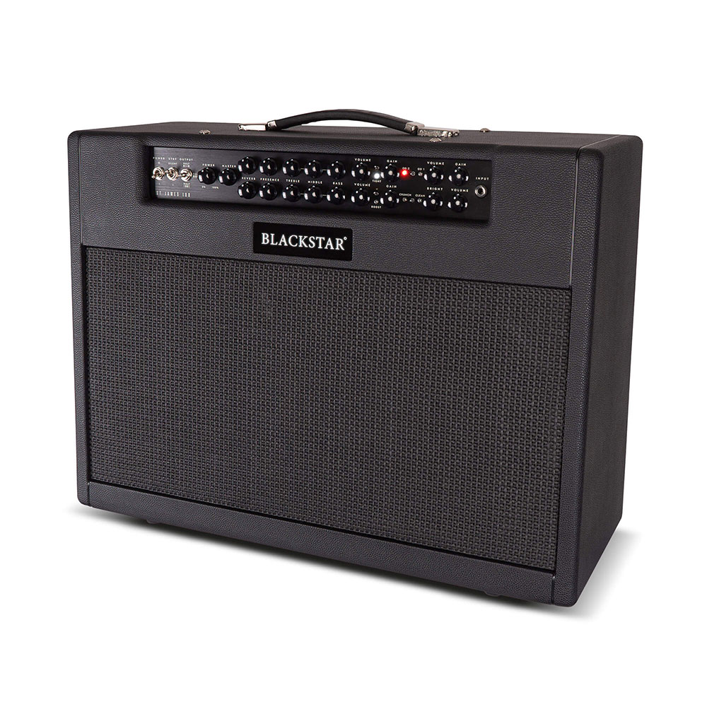 BLACKSTAR ST.JAMES 100 212 COMBO 100Wコンボ 12インチスピーカー2発搭載 6L6×2/EL34×2の真空管搭載 軽量 真空管アンプ ギターアンプ 全体