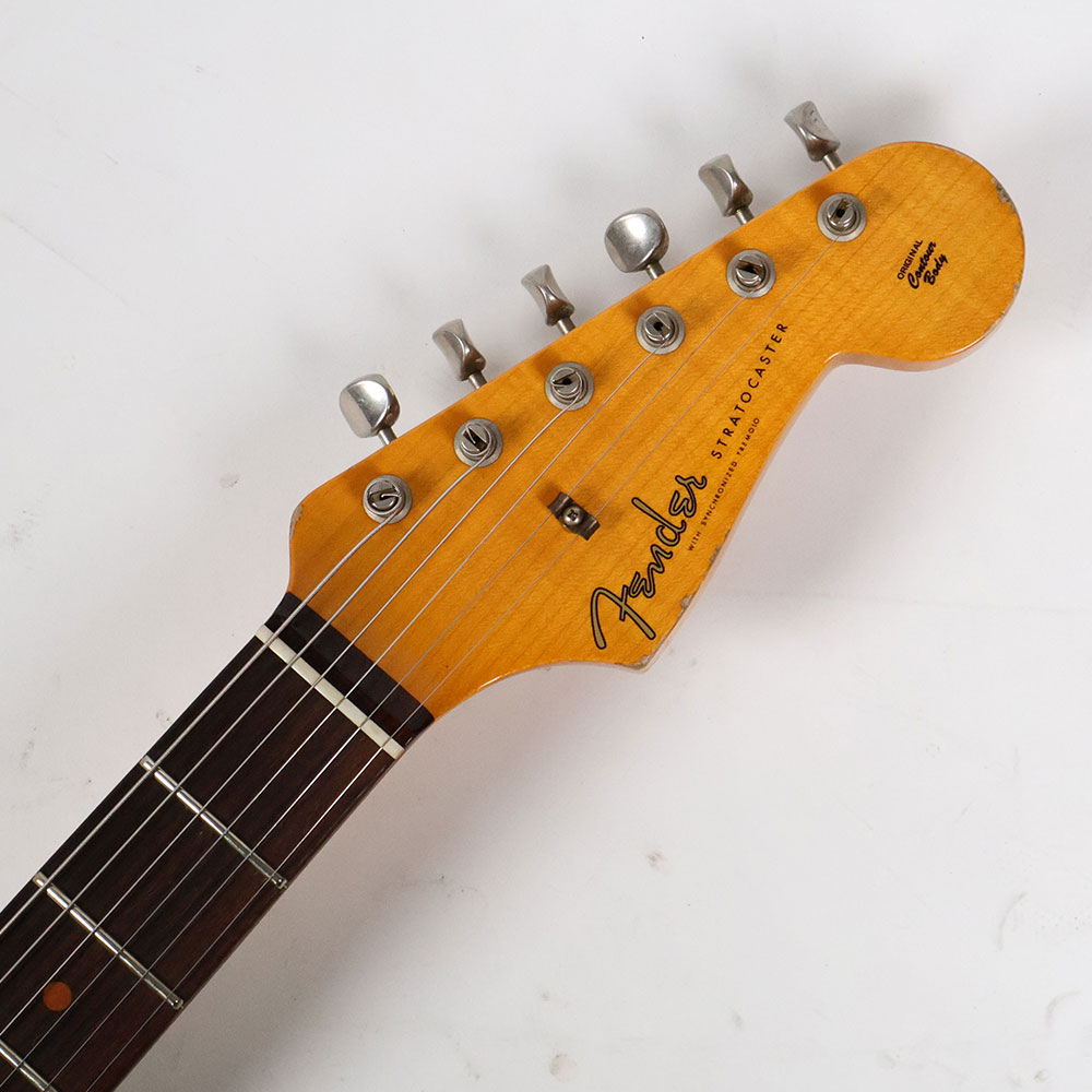 【中古】 エレキギター Fender Custom Shop B2 1961 Stratocaster Heavy Relic Super Faded Aged Sonic Blue 2023年製 フェンダー ストラトキャスター ヘビーレリック 3.58kg ヘッド