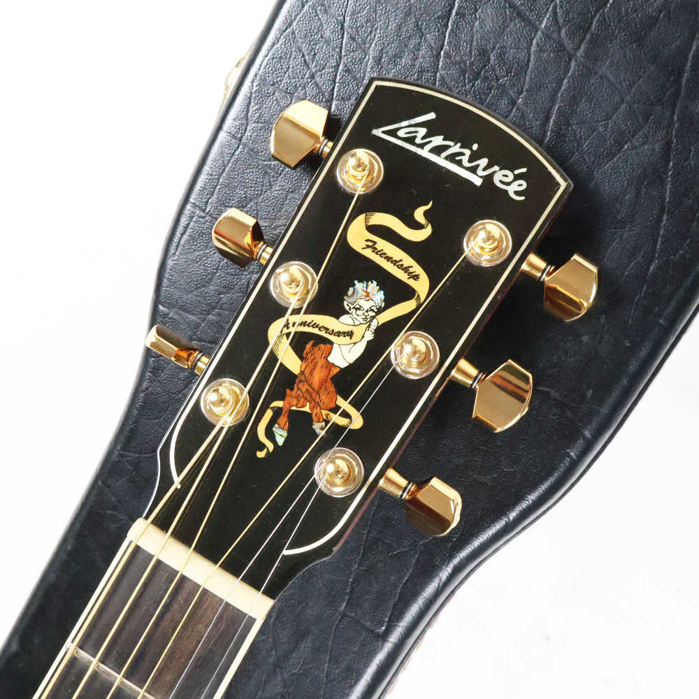 【中古】Larrivee ラリビー L-10MR Custom Friend Ship Anniversary 2007年製 アコースティックギター ヘッド画像