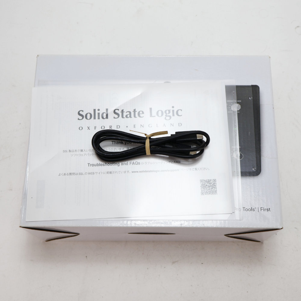 【中古】 オーディオインターフェイス Solid State Logic SSL2 付属品