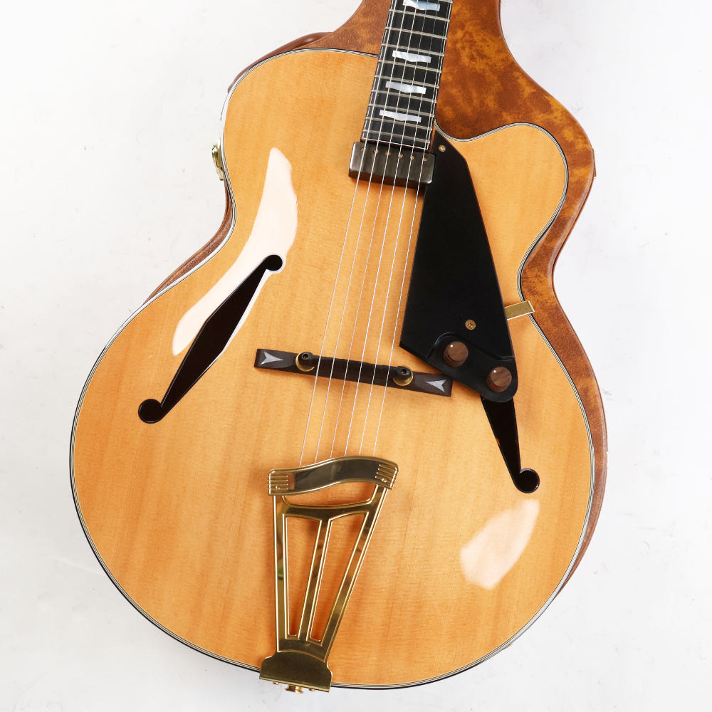 【中古】 FUJIGEN フジゲン FGN MFA-FP JN Masterfield フルアコギター ボディ画像