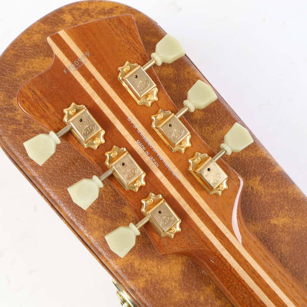 【中古】 FUJIGEN フジゲン FGN MFA-FP JN Masterfield フルアコギター ヘッド裏画像
