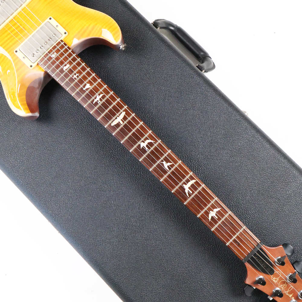 【中古】 エレキギター PRS Santana III 10Top Santana Yellow 2001年製 白濁あり Paul Reed Smith ポールリードスミス サンタナ3 ネック