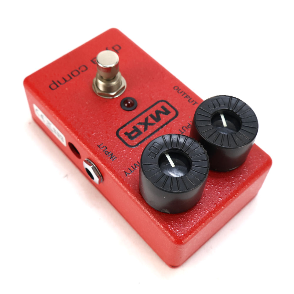 【中古】コンプレッサー エフェクター MXR M-102 DYNA COMP ダイナコンプ ギターエフェクター リア斜めアングル画像