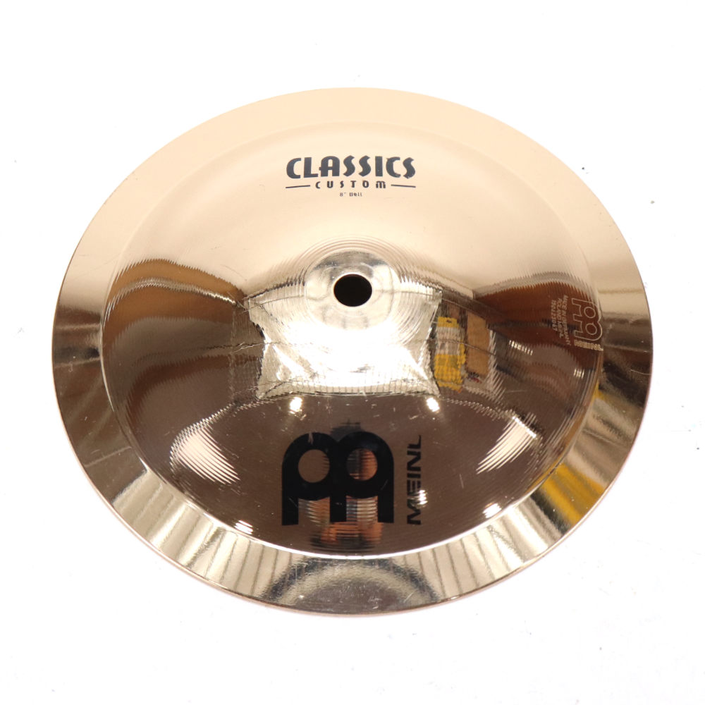 【中古】 エフェクトシンバル マイネル MEINL Classics Custom Brilliant Bell 8インチ ベル
