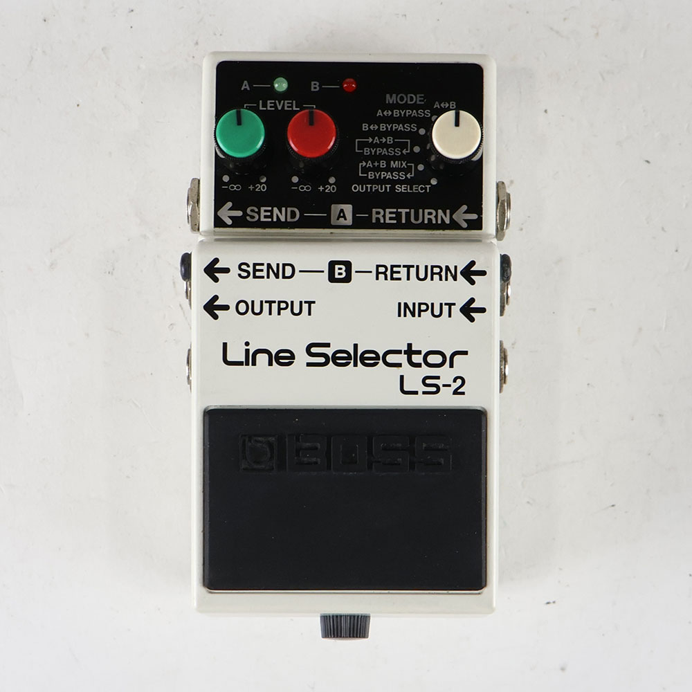【中古】 ラインセレクター エフェクター BOSS LS-2 Line Selector ギター ベースエフェクター