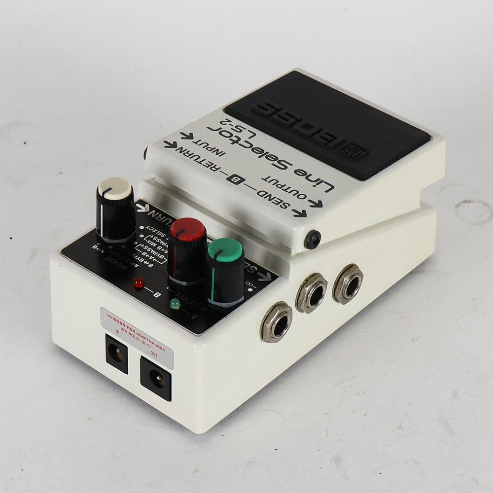 【中古】 ラインセレクター エフェクター BOSS LS-2 Line Selector ギター ベースエフェクター 全体