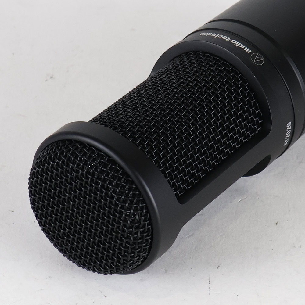 【中古】 コンデンサーマイク AUDIO-TECHNICA AT2020 オーディオテクニカ オーテク グリル