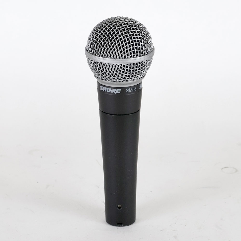 【中古】 マイク ダイナミックマイク ボーカル用 SHURE SM58 シュアー 58 ゴッパ シュア 背面