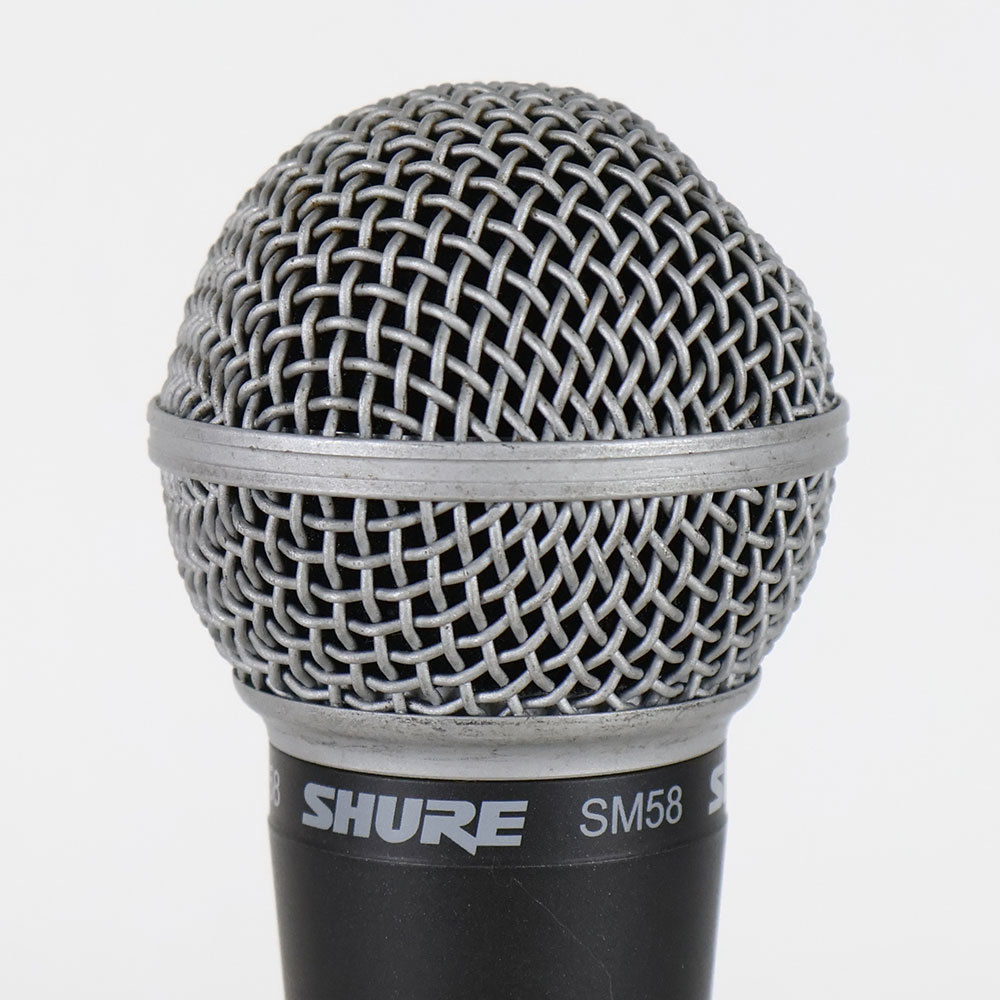 【中古】 マイク ダイナミックマイク ボーカル用 SHURE SM58 シュアー 58 ゴッパ シュア グリル