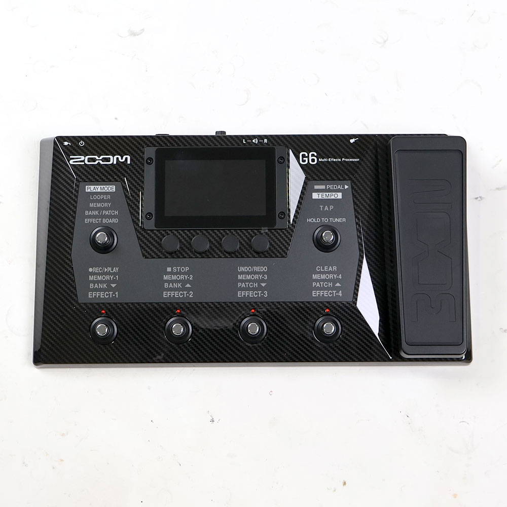 中古】 エフェクター ZOOM G6 ギターマルチエフェクター ズーム([USED