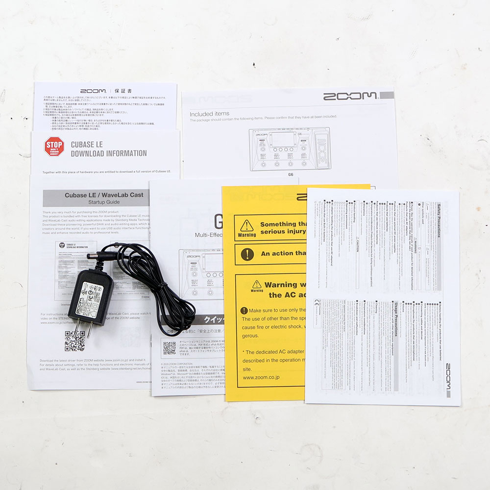 中古】 エフェクター ZOOM G6 ギターマルチエフェクター ズーム([USED