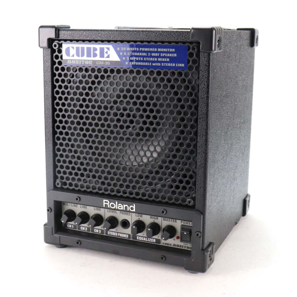 【中古】モニタースピーカー ROLAND CM-30 ポータブルミキシングモニター