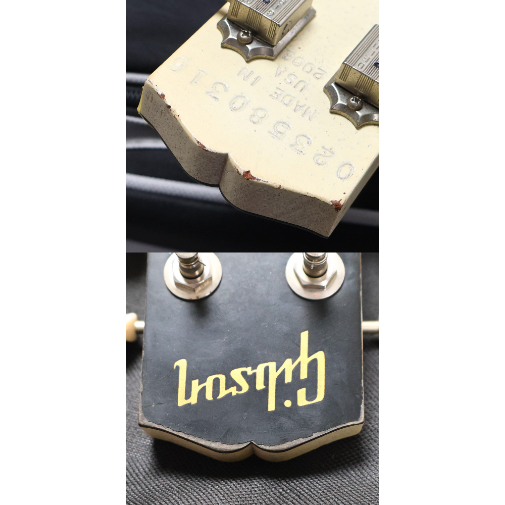 【中古】Gibson ギブソン Melody Maker Worn White 2008年製 メロディメーカー エレキギター きず、汚れ