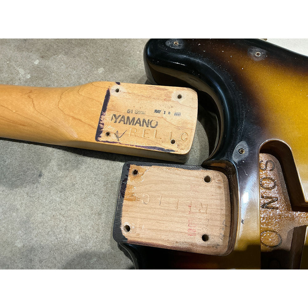 【中古】 エレキギター Fender Custom Shop 1960 Stratocaster 3Color Sunburst Relic NOS 2001年製 フェンダー ストラトキャスター ネック