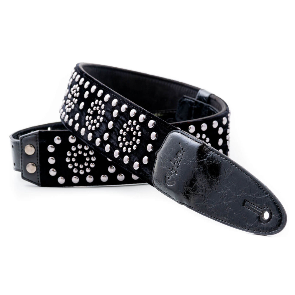 Righton! STRAPS ライトオンストラップ LEGEND P.S. Black 皮 ギターストラップ 本体画像