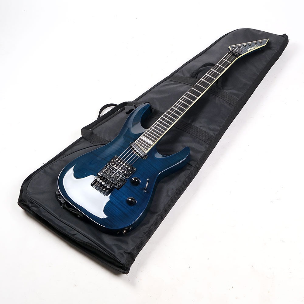 【中古】 エレキギター Edwards by ESP E-KL-170SE See Thru Blue Kiko Loureiro Signature Model エドワーズ スルーネック構造 キコ・ルーレイロ
