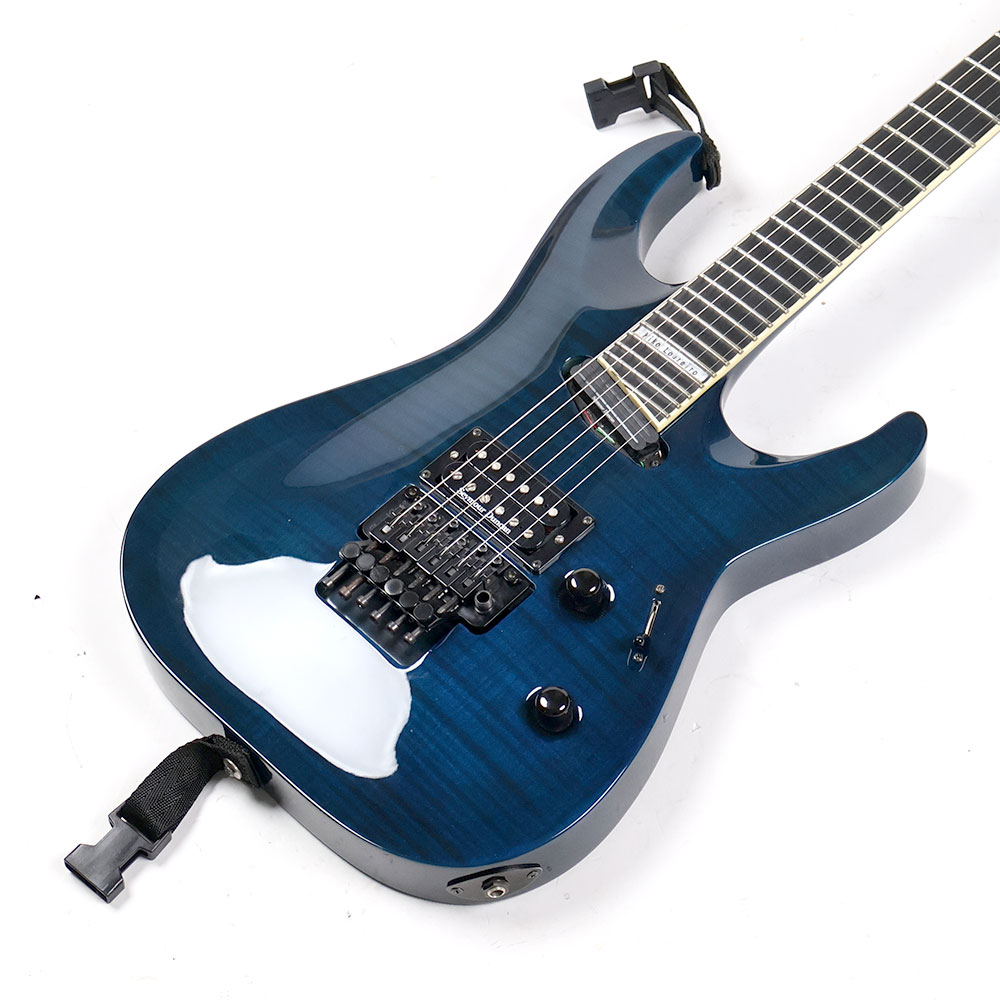 【中古】 エレキギター Edwards by ESP E-KL-170SE See Thru Blue Kiko Loureiro Signature Model エドワーズ スルーネック構造 キコ・ルーレイロ ボディ
