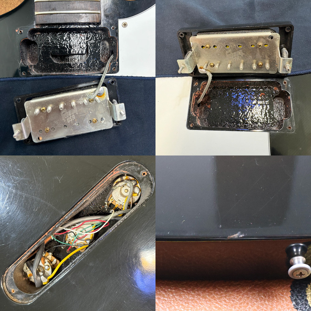 【中古】 エレキギター Gibson Explorer ’76 Black 1995年製 ギブソン エクスプローラー ピックアップ