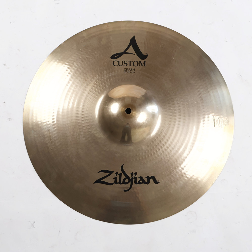 【中古】クラッシュシンバル ジルジャン ZILDJIAN A CUSTOM CRASH 18インチ