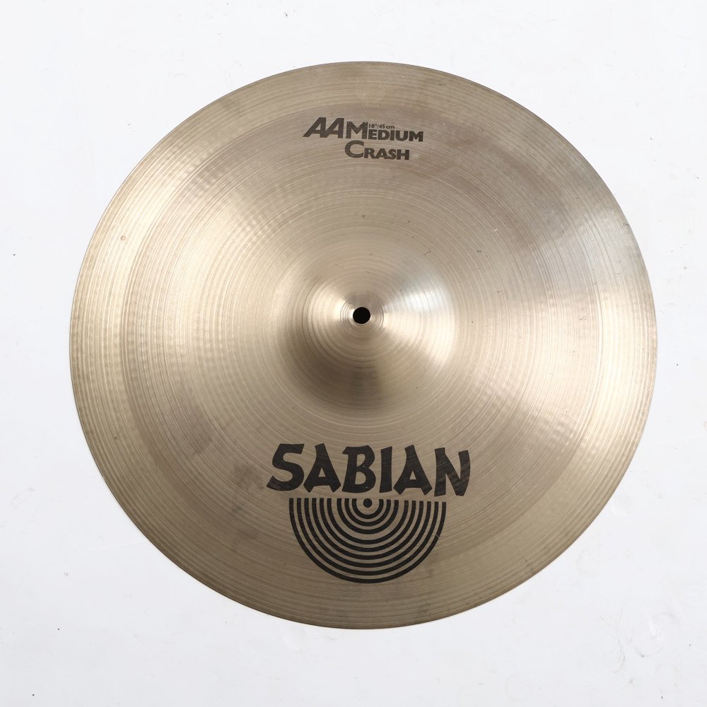 【中古】 クラッシュシンバル セイビアン SABIAN AA MEDIUM CRASH 18インチ