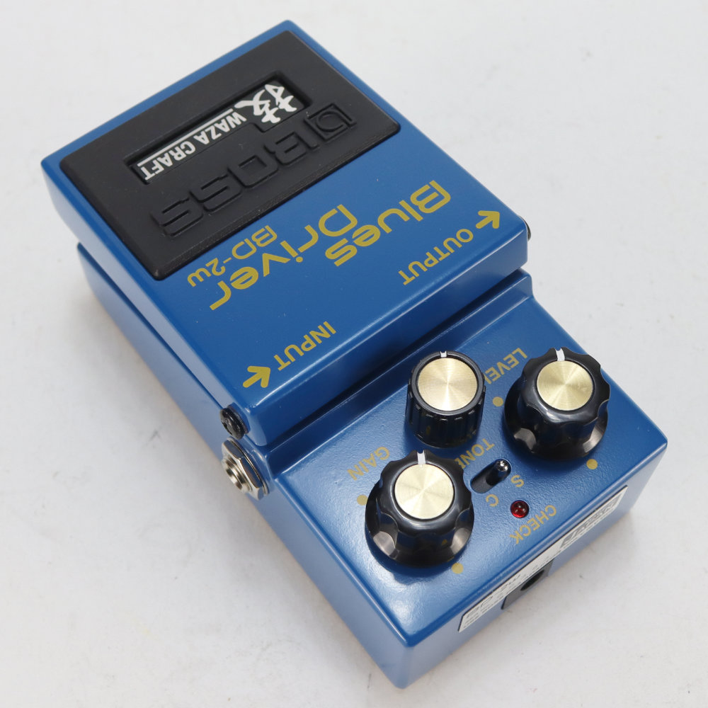 【中古】 オーバードライブ エフェクター BOSS BD-2W Blues Driver ギターエフェクター ブルースドライバー 本体画像 斜め