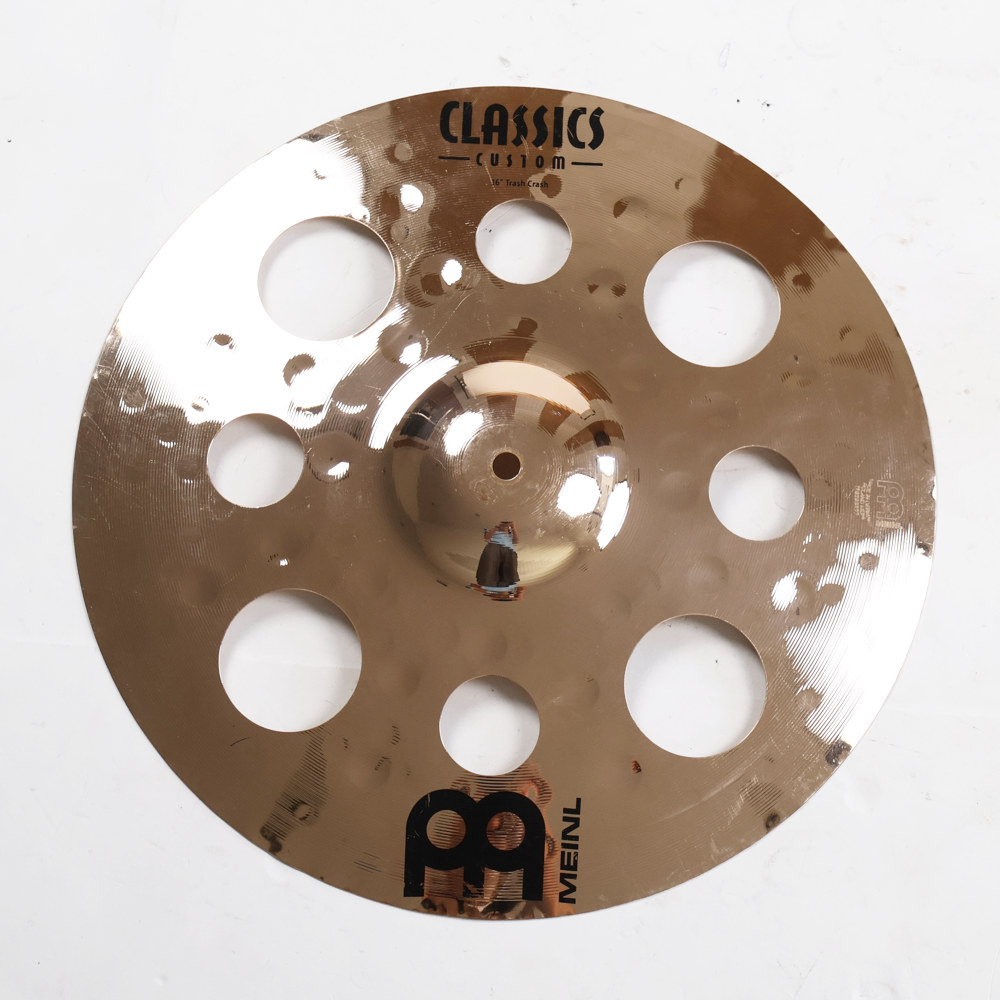 【中古】 クラッシュシンバル マイネル MEINL CC16TRC-B Classics Custom Brilliant 16インチ Trash Crash