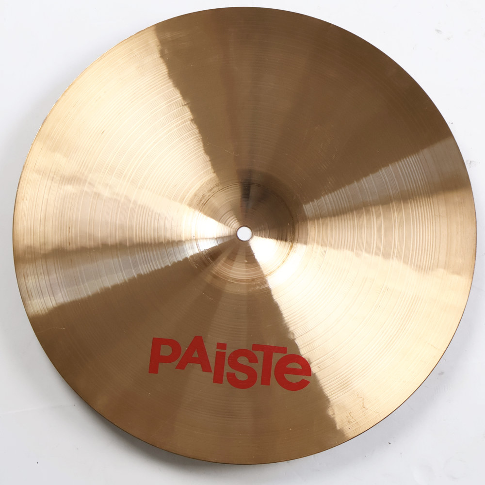 【中古】 クラッシュシンバル パイステ PAISTE 2002 Crash 16インチ クラッシュシンバル 裏面