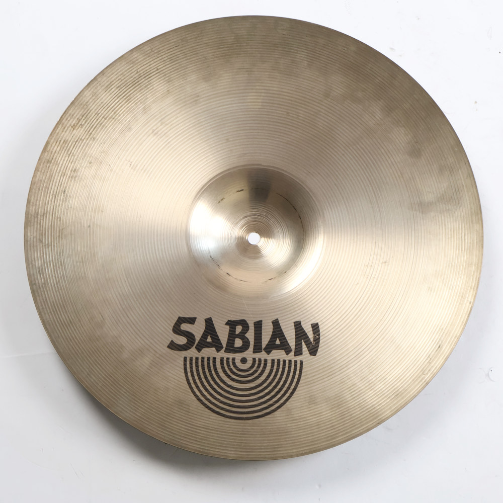 【中古】 クラッシュシンバル セイビアン SABIAN AA MEDIUM CRASH 18インチ 裏面